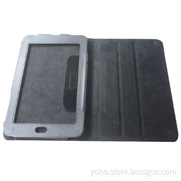 White Leather Case and Cover for Google Nexus 7" to be stand for any degree with frame